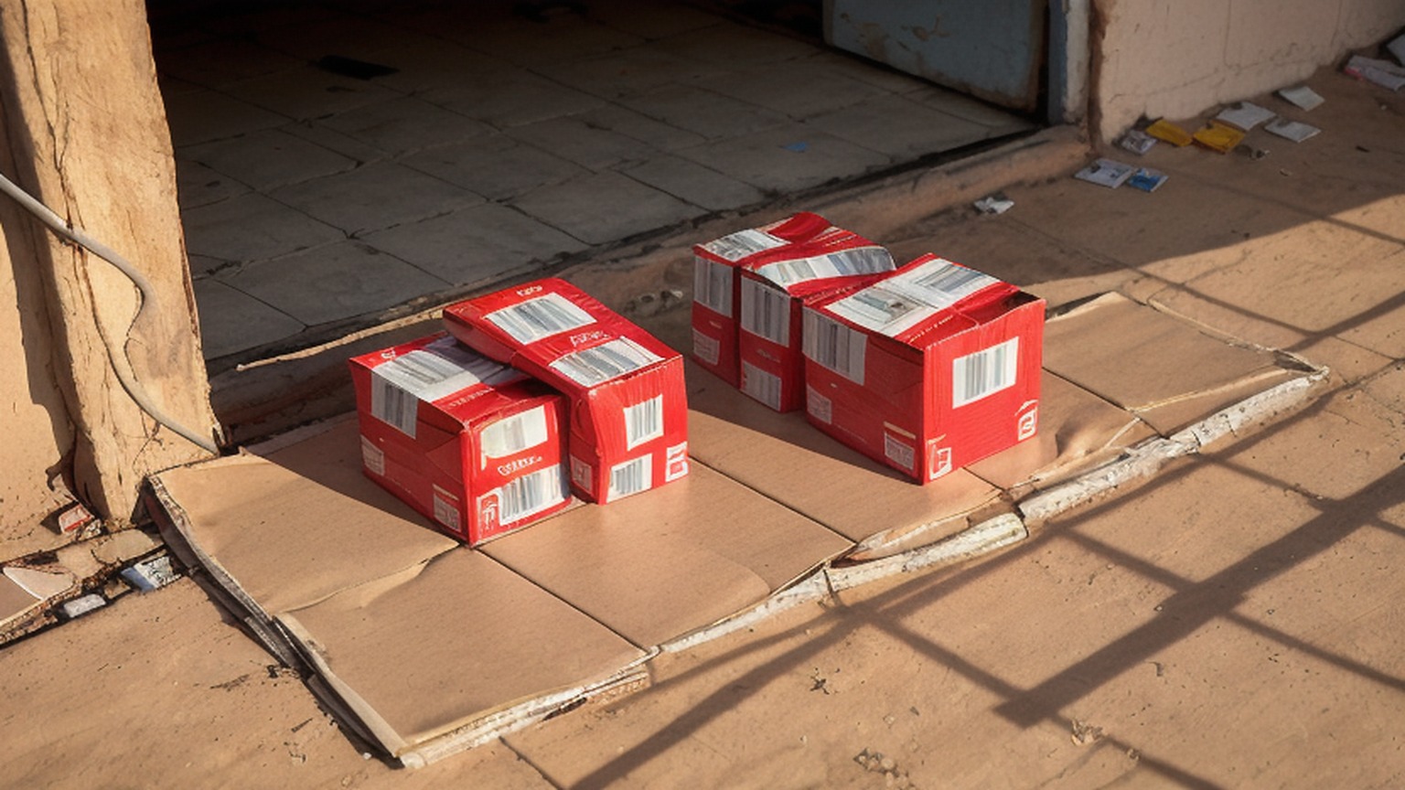 Editorial illustration of Lephalale police seize R150,000 in illicit cigarettes, arrest 42-year-old suspect