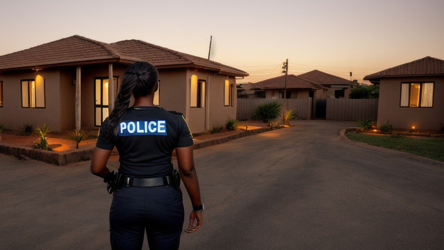 Editorial illustration of Arrested, questioned, then honoured: SAPS Brigadier Dineo Mokwele wins whistleblower award