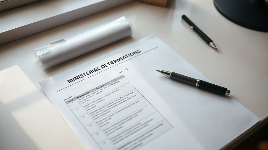 Editorial illustration of close overhead shot of a plain municipal desk in ekurhuleni