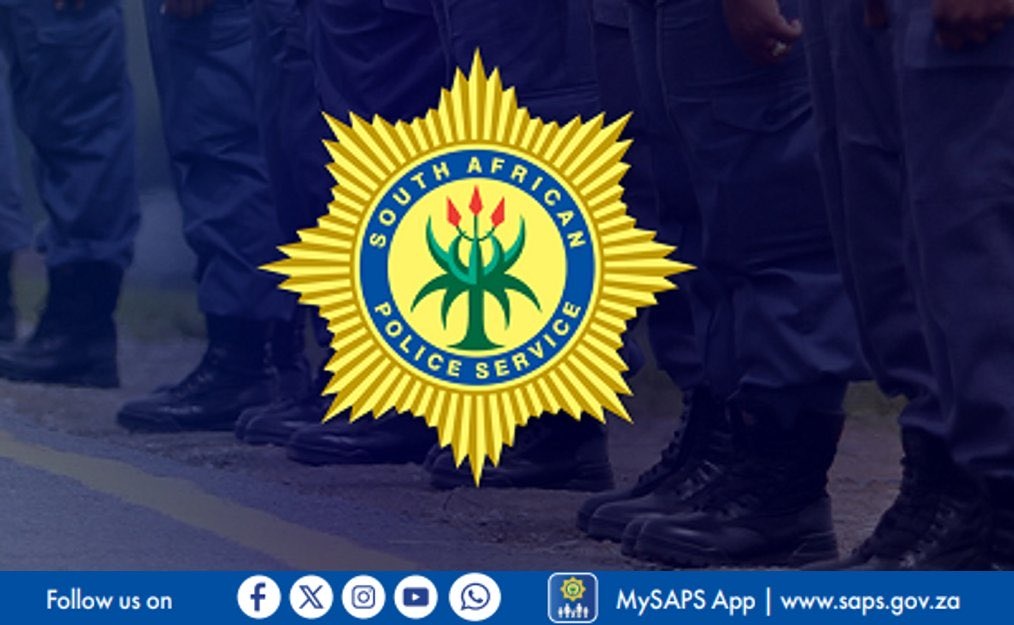 Photograph published by the South African Police Service.